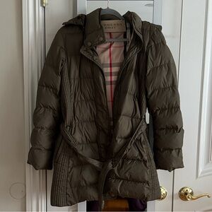 Burberry Brit Puffer Coat